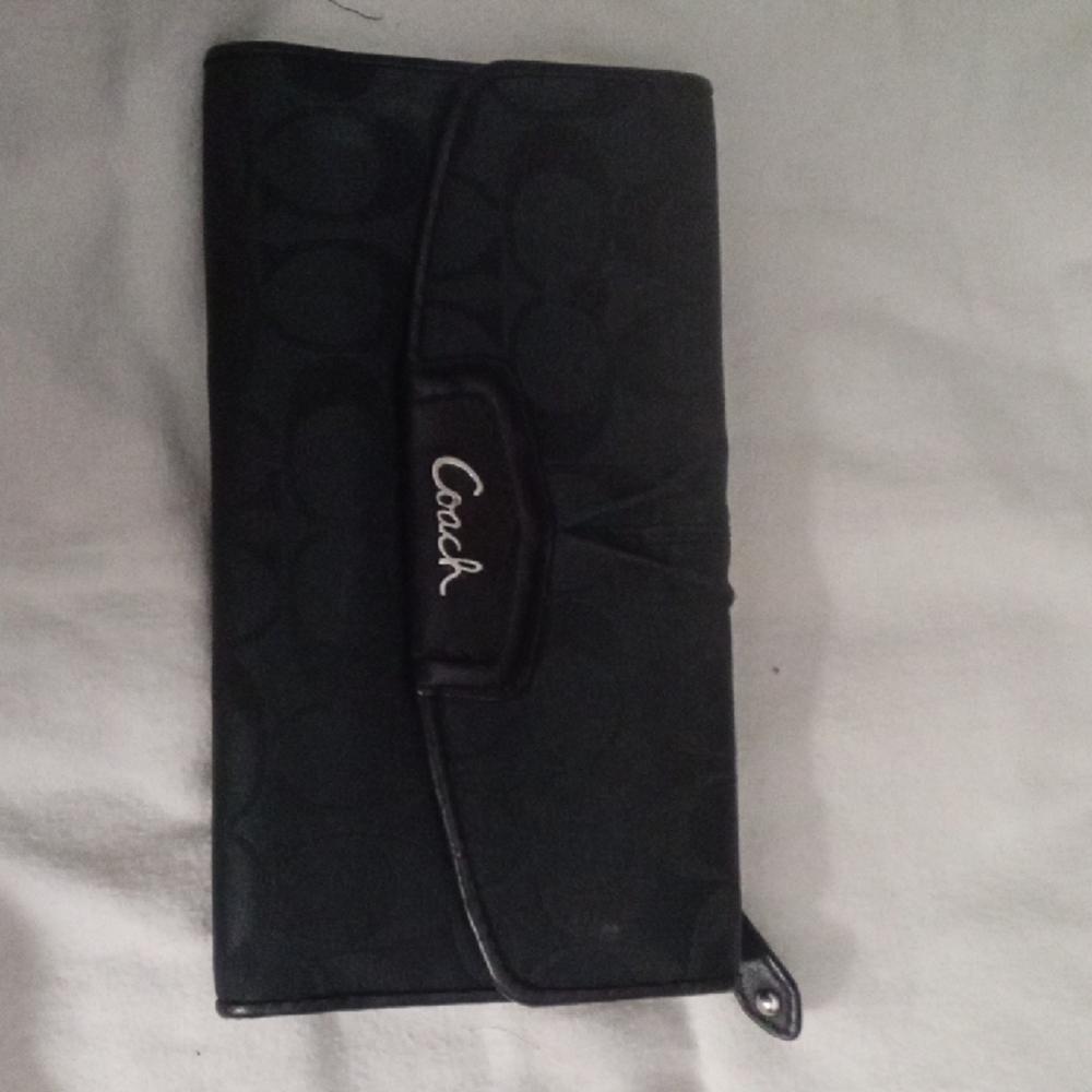 Coach Black Wallet
